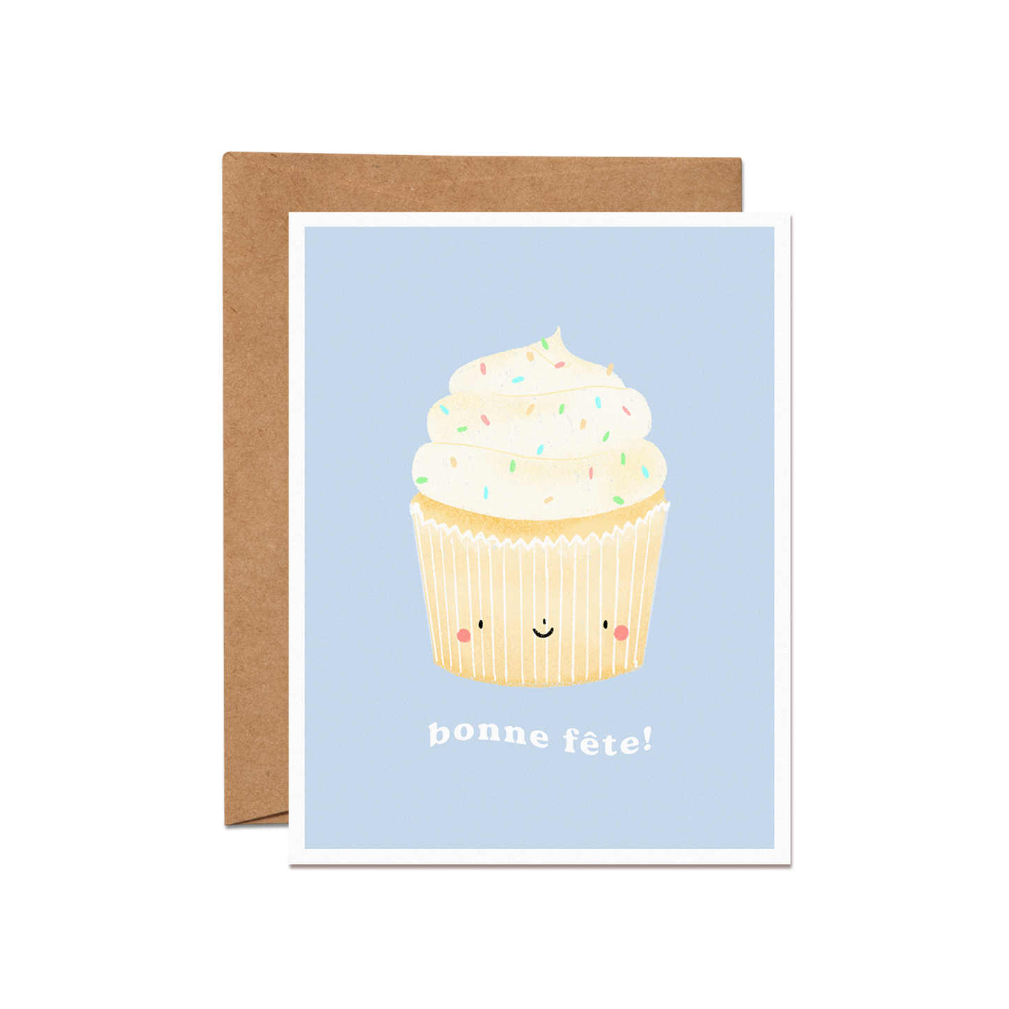 Carte d'anniversaire Cupcake