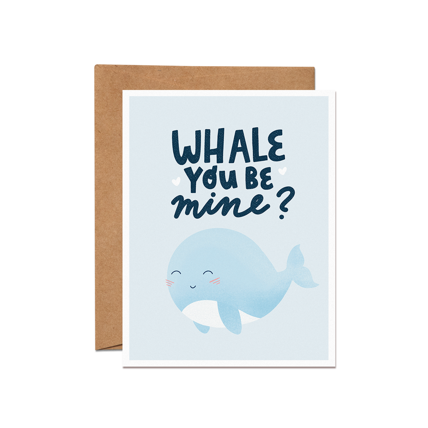 Carte Whale you be mine