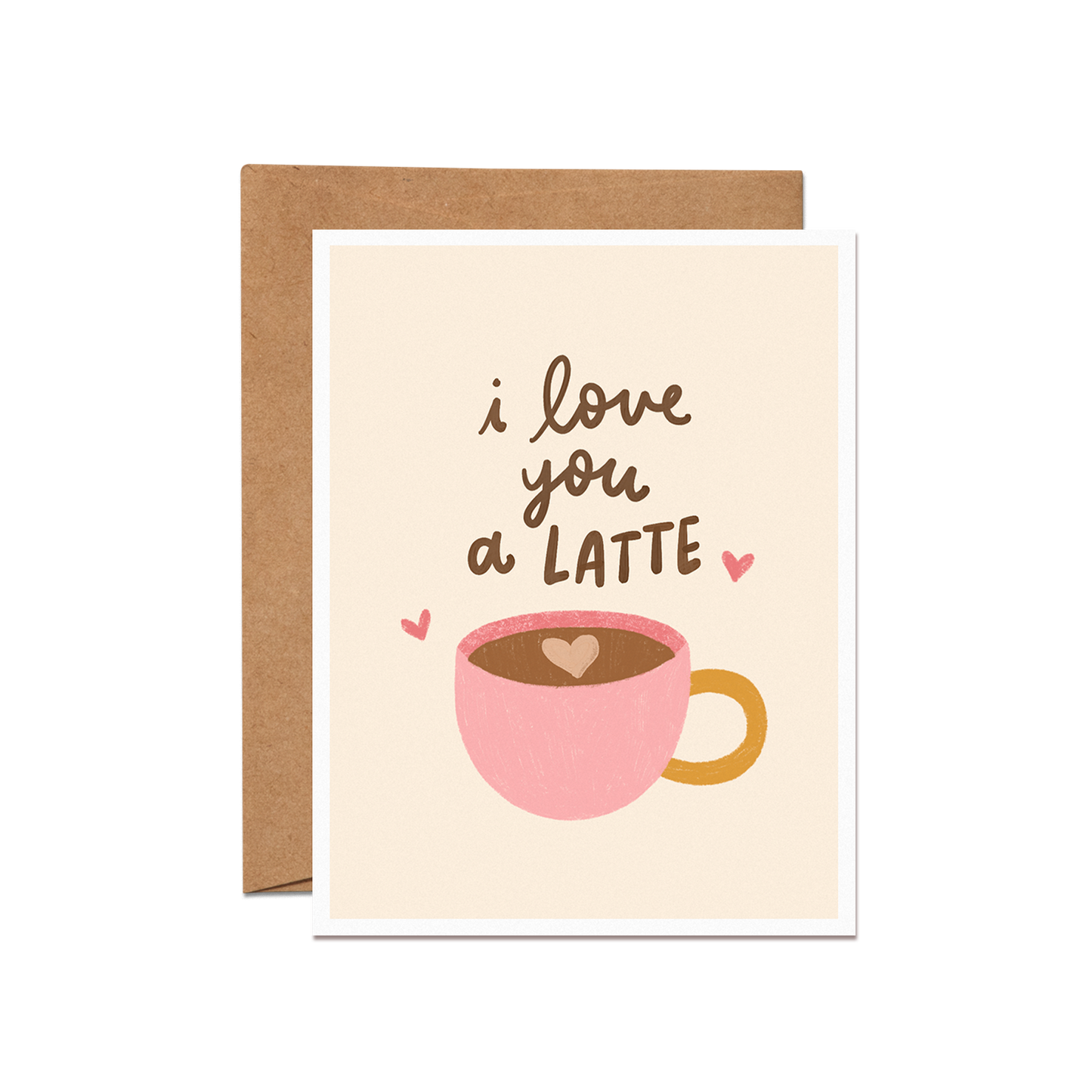 Carte Love you a latte