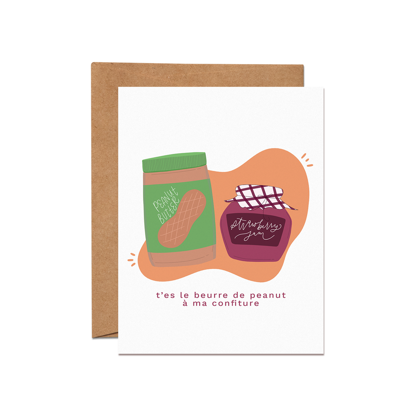 You're the PB to my J Card