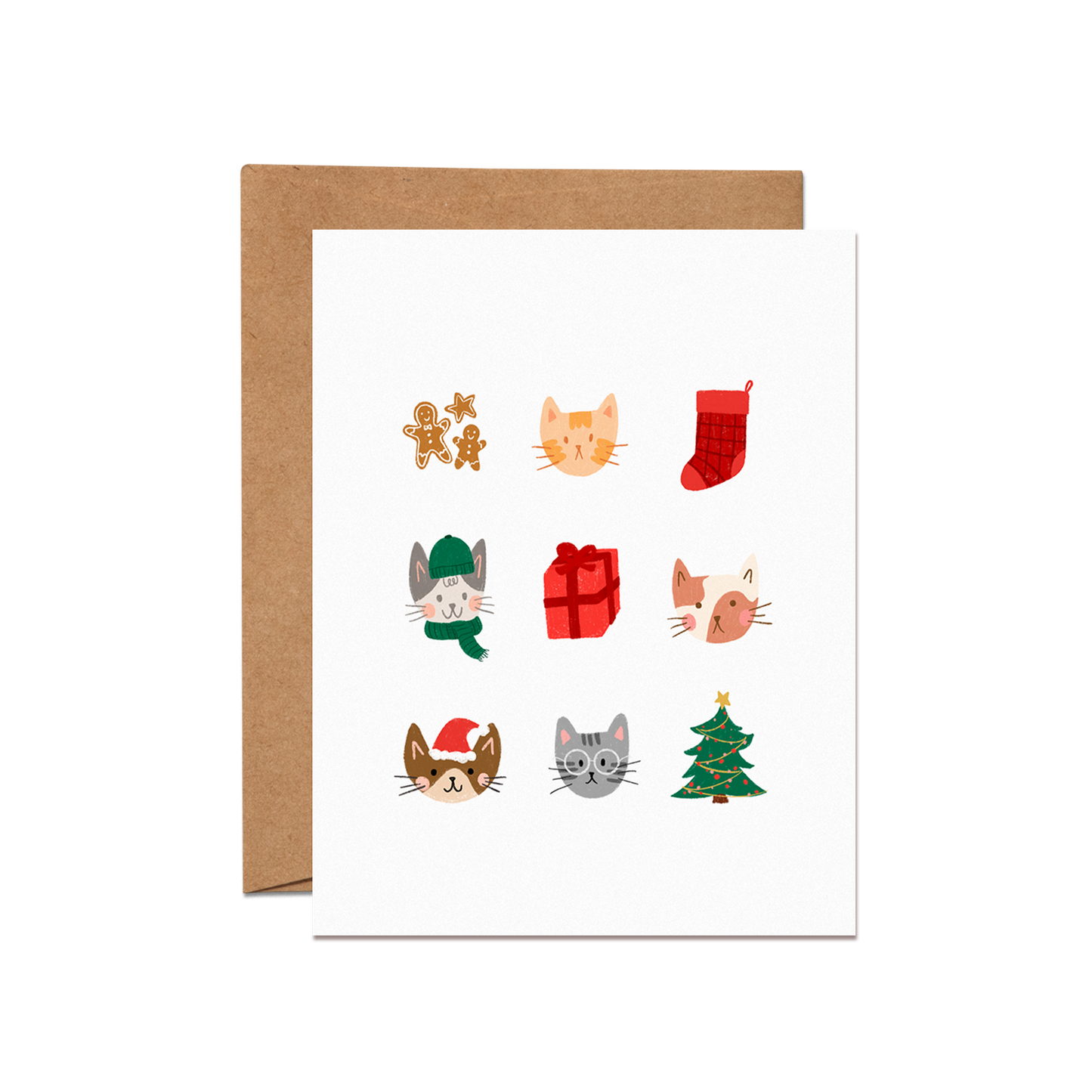 Cats Holiday Card