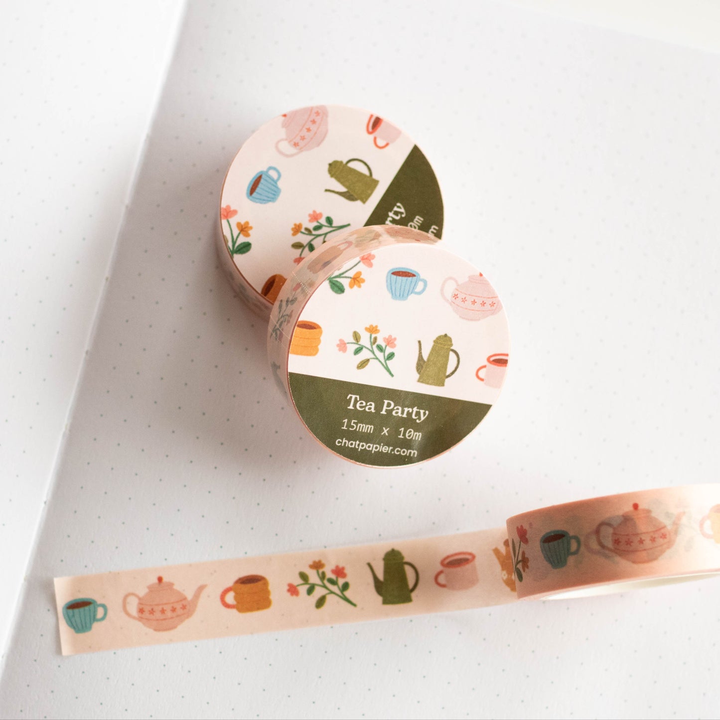 Washi Tape Tea Party