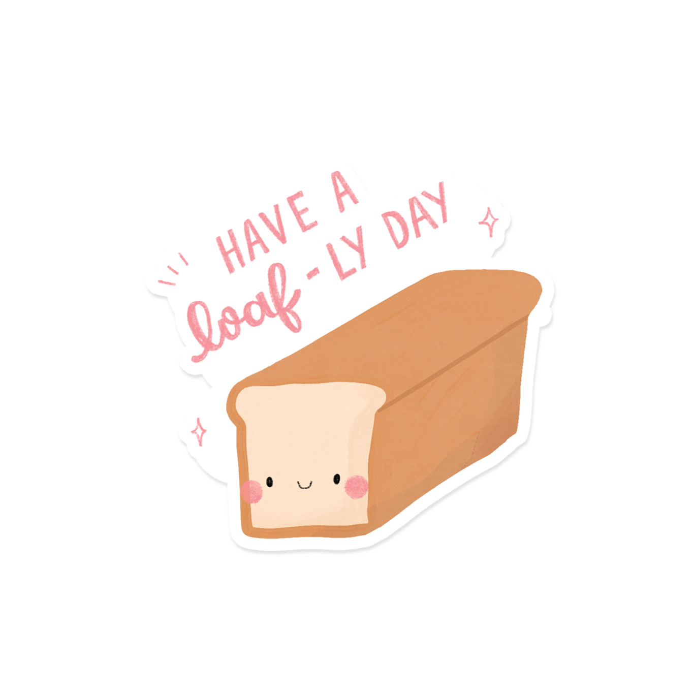 Autocollant Loaf-ly day