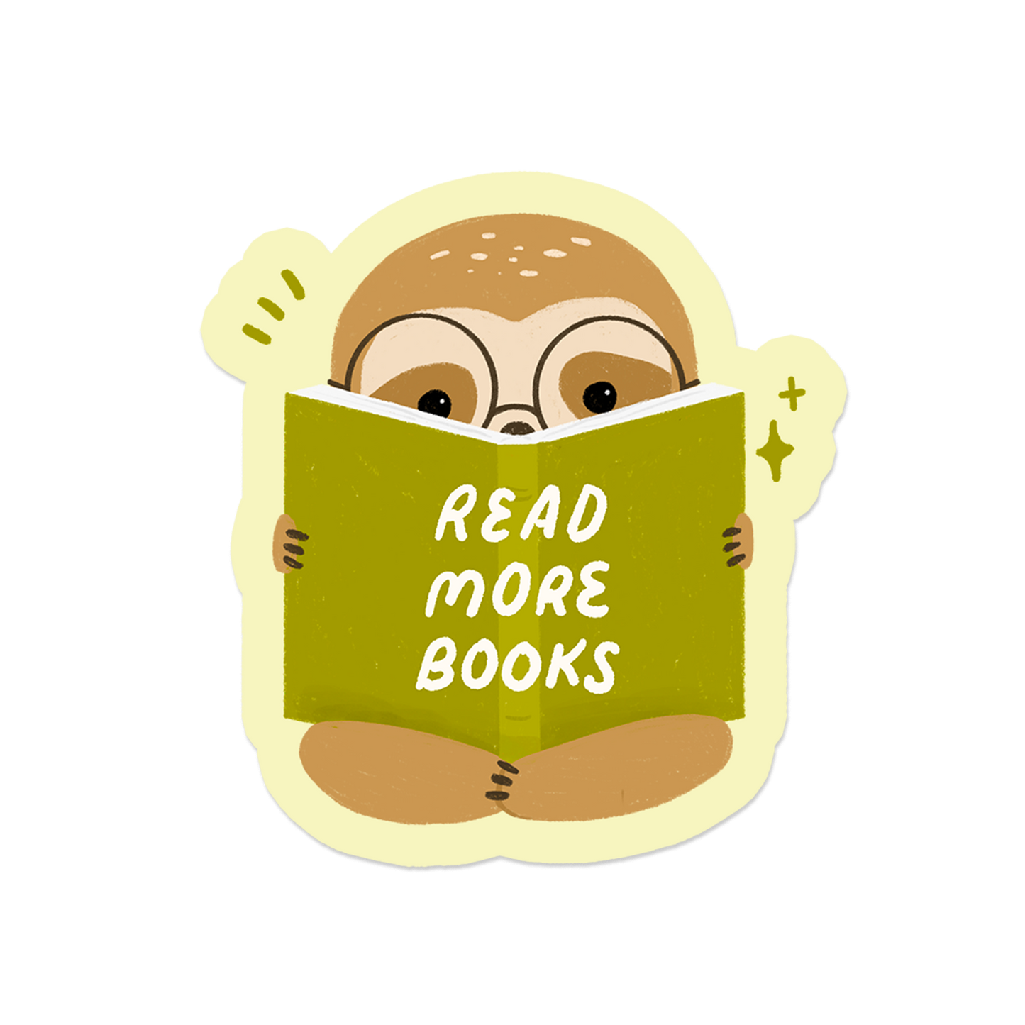 Autocollant Read More Books