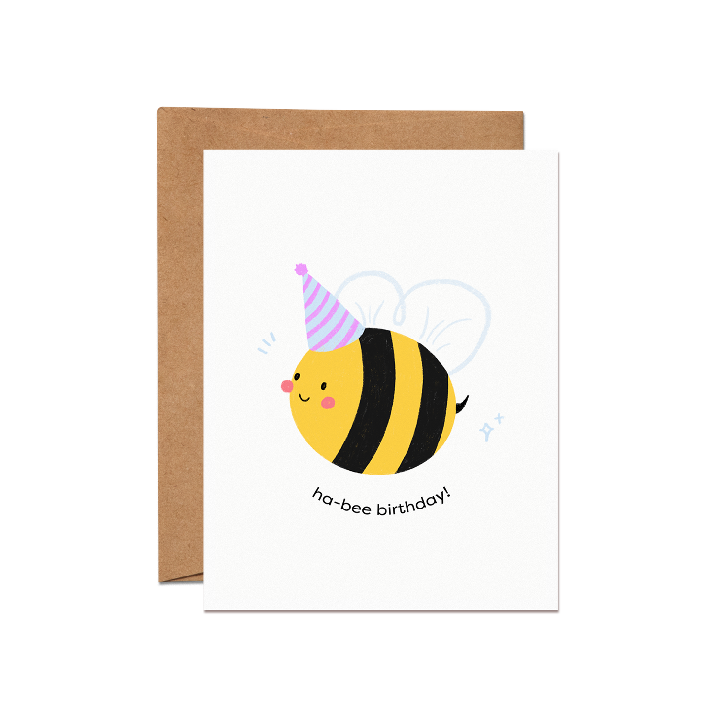 Carte d'anniversaire Ha-Bee birthday