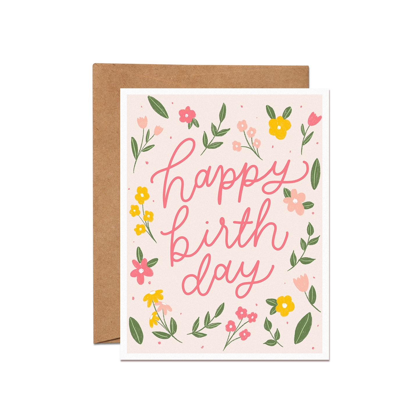 Floral Birthday Card