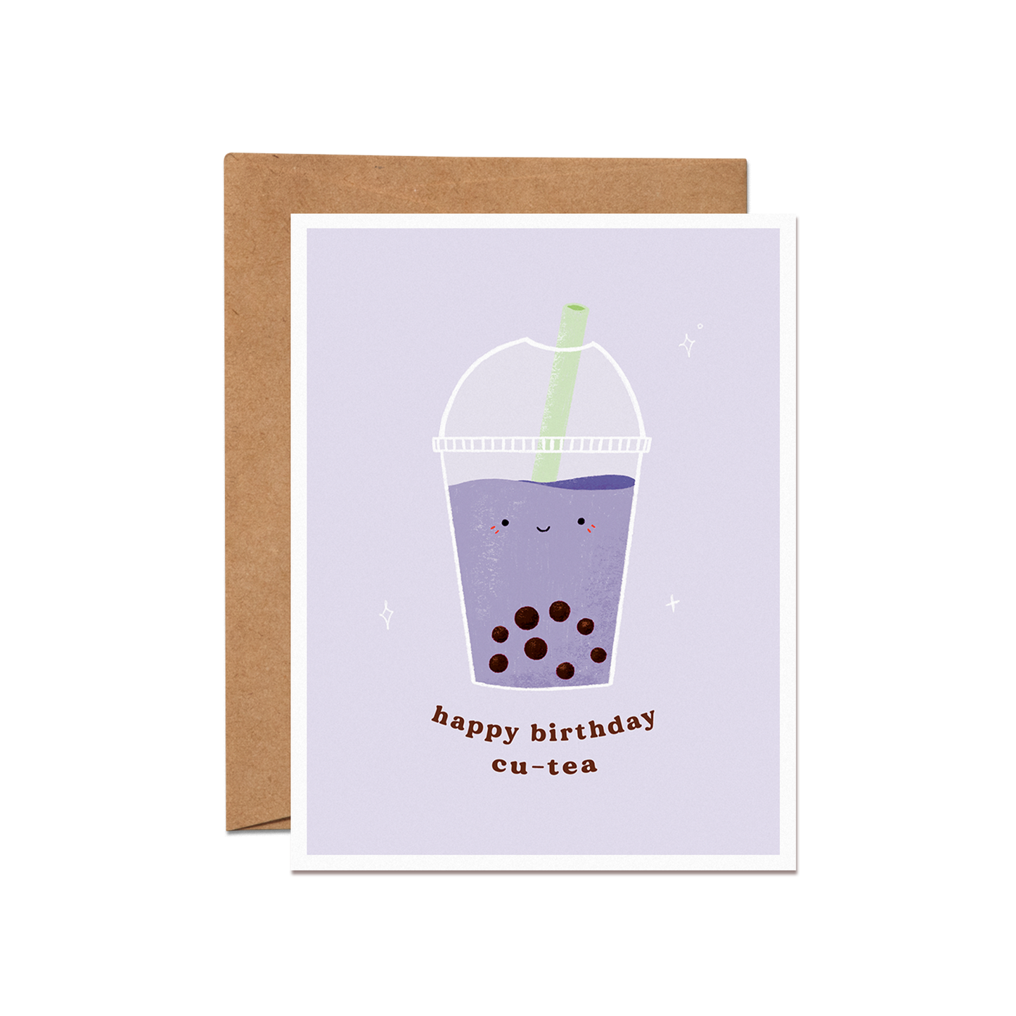 Boba Birthday Card