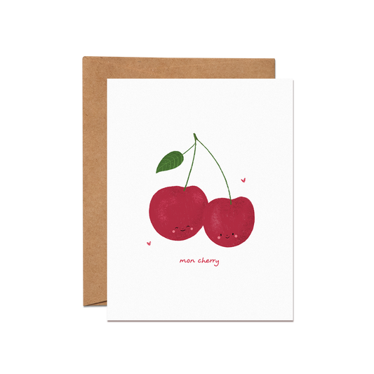 Mon Cherry Card