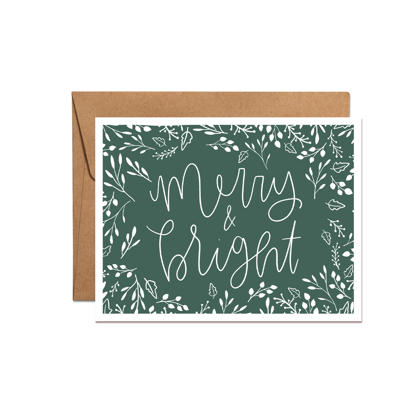 Merry & Bright Holiday Card