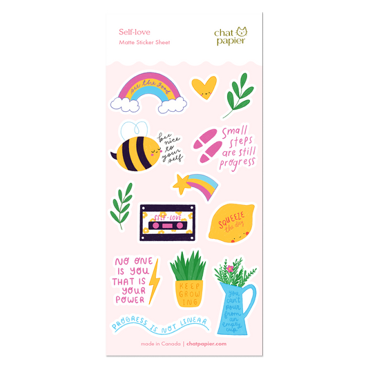 Self-Love Sticker Sheet